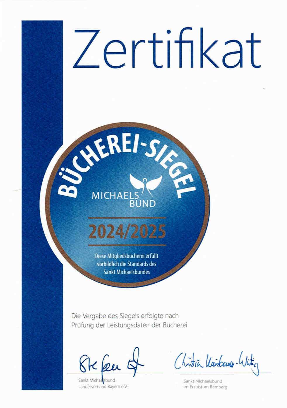 Büchereisiegel 2024/2025